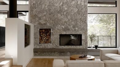 Transform Your Space with a Stunning Rock Veneer Fireplace