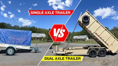 Single vs Tandem Axle Trailer: Choosing the Right Trailer for Your Needs